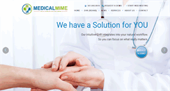 Desktop Screenshot of medicalmime.com